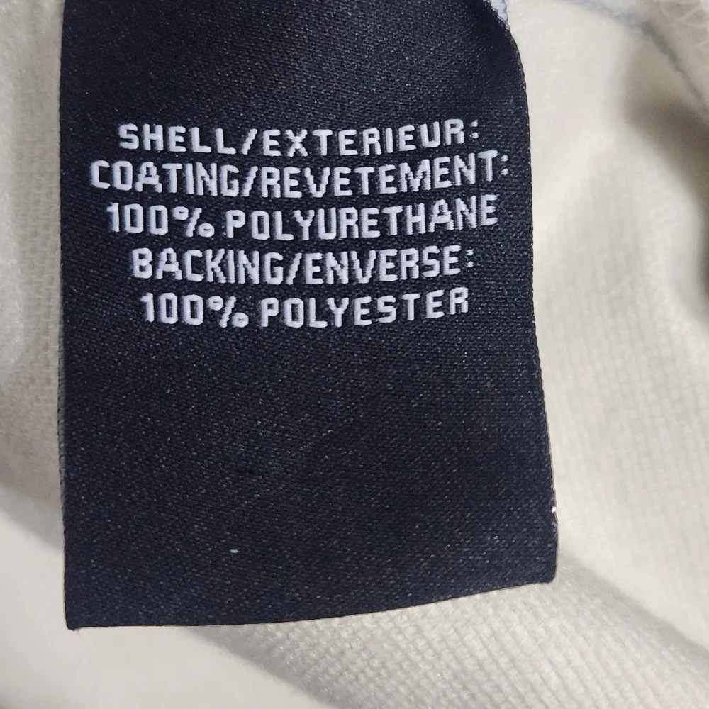 7 For All Mankind Silver Metallic  Coated Faux Leather Jeans Womes SIZE US Large - Picture 11 of 13